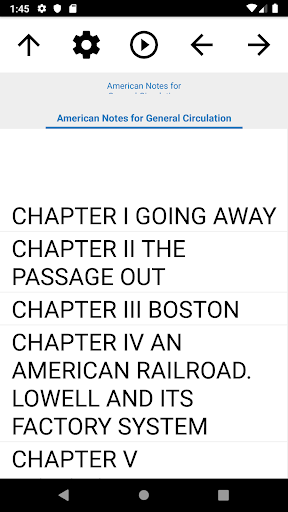 Android application Book, American Notes for Gener screenshort