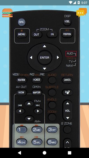 Remote For KENWOOD Car Radio