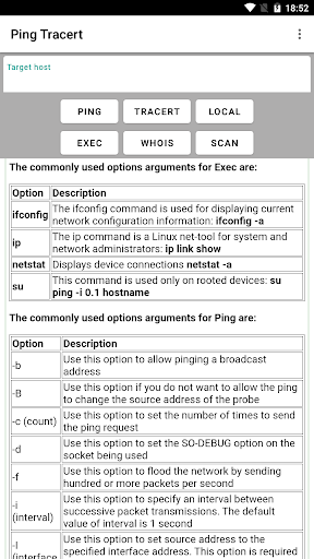 Android application Network Tool - Port Scanner screenshort