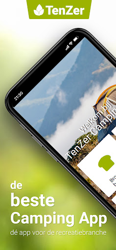 Android application TenZer Camping app screenshort