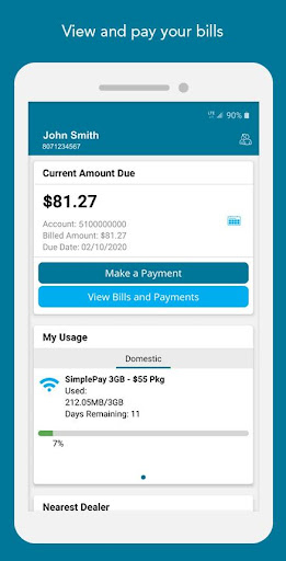myTbaytel Screen 3