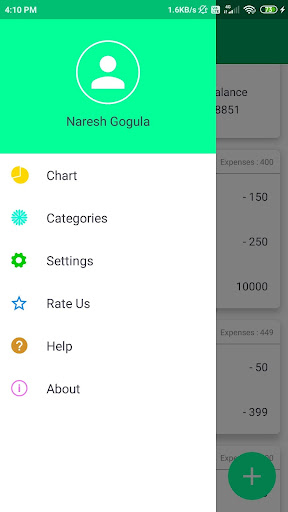 Android application Money Master - Expense Tracker screenshort