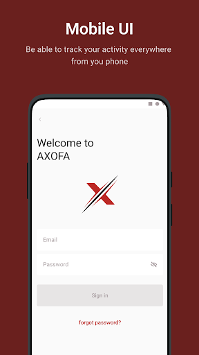 Android application AXOFA screenshort
