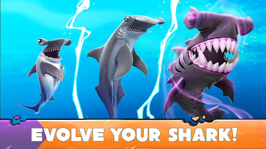 Hungry Shark Evolution MOD APK v9.4.0 (Unlimited Gems and Coins) poster-10