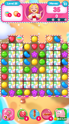 おいしいキャンディ爆弾 - マッチ3パズルゲームのおすすめ画像3