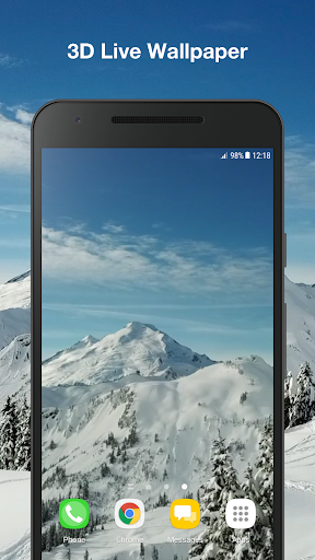 Android application Mountains Live Wallpaper Pro screenshort