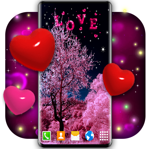 Love Hearts Live HD Wallpaper - Apps on
