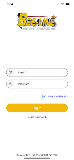 Dispatcher– Bee Line Transport Screen 2