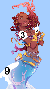 Snímek obrazovky 12 The Little Mermaid: Color Game android
