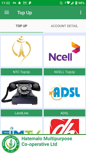Hatemalo Mobile Banking Screen 2