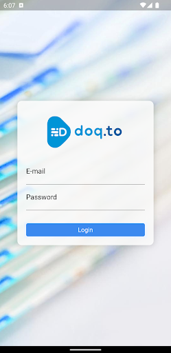 Android application doq.to Scanner screenshort