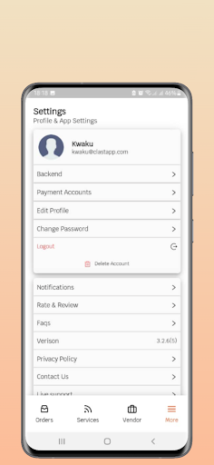 Clasta Partner Screen 3
