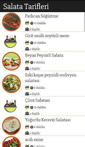 Salata Tarifleri Screen 2