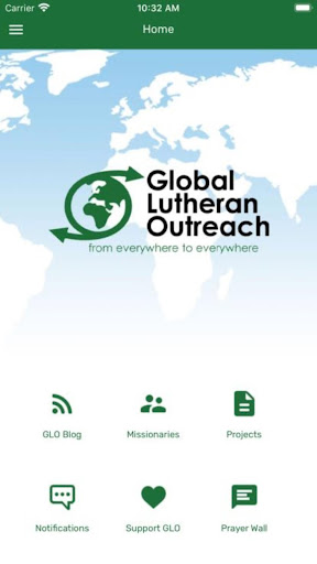 Android application Global Lutheran Outreach screenshort