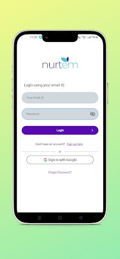 Android application Nurtem Student screenshort