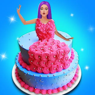 Doll cake decorating Cake Game apk