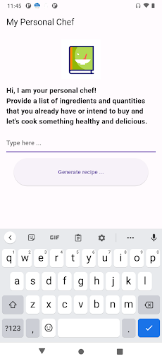 My Personal Chef Screen 2