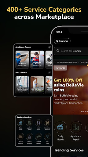 BelleVie Premium Lifestyle App Screen 2