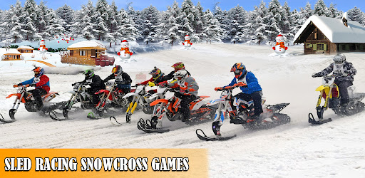 Sled Racing Snowcross Games