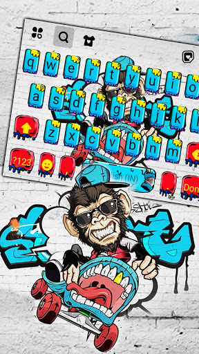 Street Art Graffiti Keyboard B Screen 2