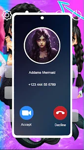 Call Wednesday Addams Mermaid