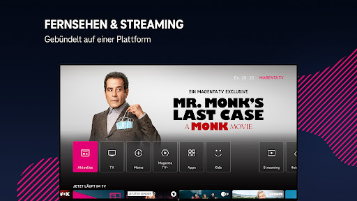 Android application MagentaTV - DE: TV & Streaming screenshort