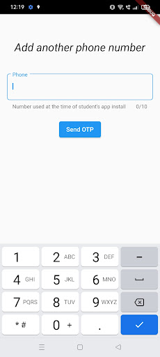 eSaral Parents App Screen 2