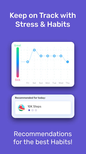 Screenshot of Healthzilla: Stress & Habits