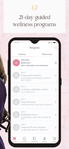The Serena Loves App Screen 2