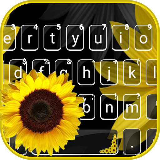 Blossom Sunflower Keyboard Theme