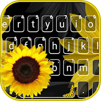 Тема для клавиатуры Blossom Sunflower