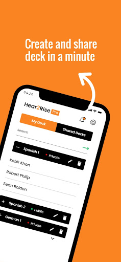 Hear2Rise Screen 2