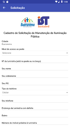 Buerarema Iluminação Pública Screen 3