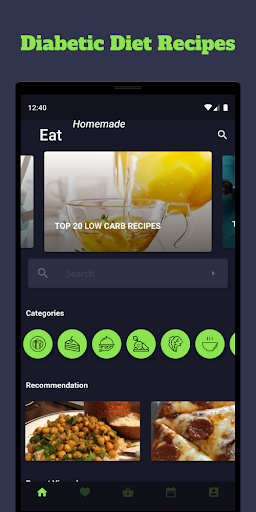 Android application Diabetes-Diabetic Diet Recipes screenshort