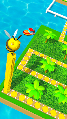 Bee Stacky Dash 3D - Screenshot 2