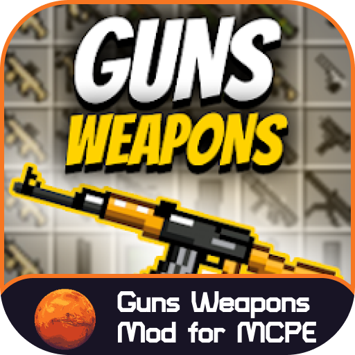 Guns Weapons Mod for MCPE logo