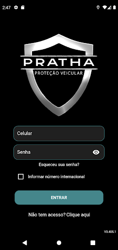 Android application Pratha Brasil screenshort