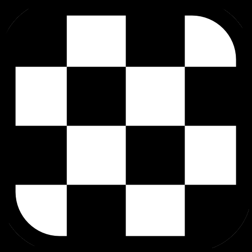 Checkers for two - Draughts logo