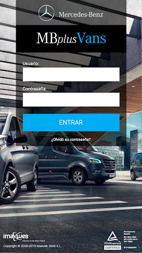 Android application MBplus VANS screenshort