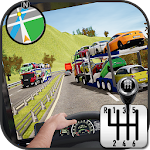 Cover Image of Télécharger Jeux de camion transporteur de voitures 3D 1.7 APK