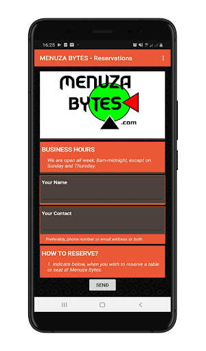 Menuza Bytes