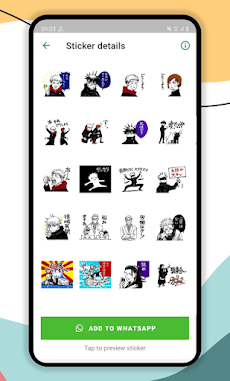 JJK Anime Stickersのおすすめ画像4