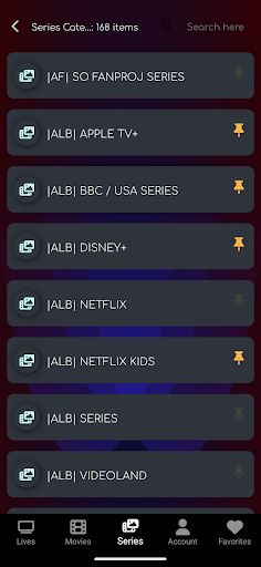 IPTV PLAYER PRO Screen 2