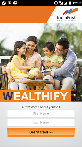 Android application Wealthify – Financial Planner screenshort