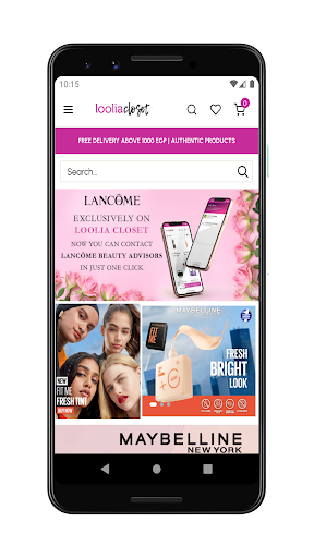 Android application Loolia Closet Egypt screenshort