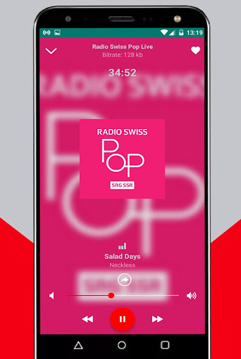 Swiss Radio Player Screen 3