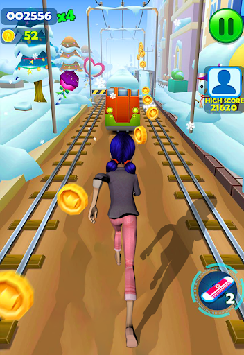 subway Lady Bug Runner Jungle Adventure Dash 3D 7.1 screenshots 4