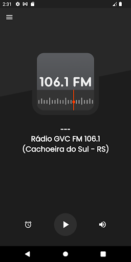 Android application Rádio GVC FM 106.1 screenshort