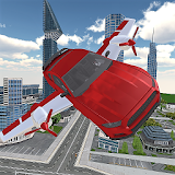 Flying Car Real Driving 2018 icon