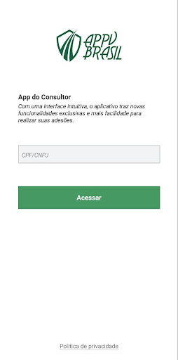 Android application APPV Consultor screenshort